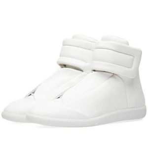 New Maison Margiela Future High Top White Sneaker